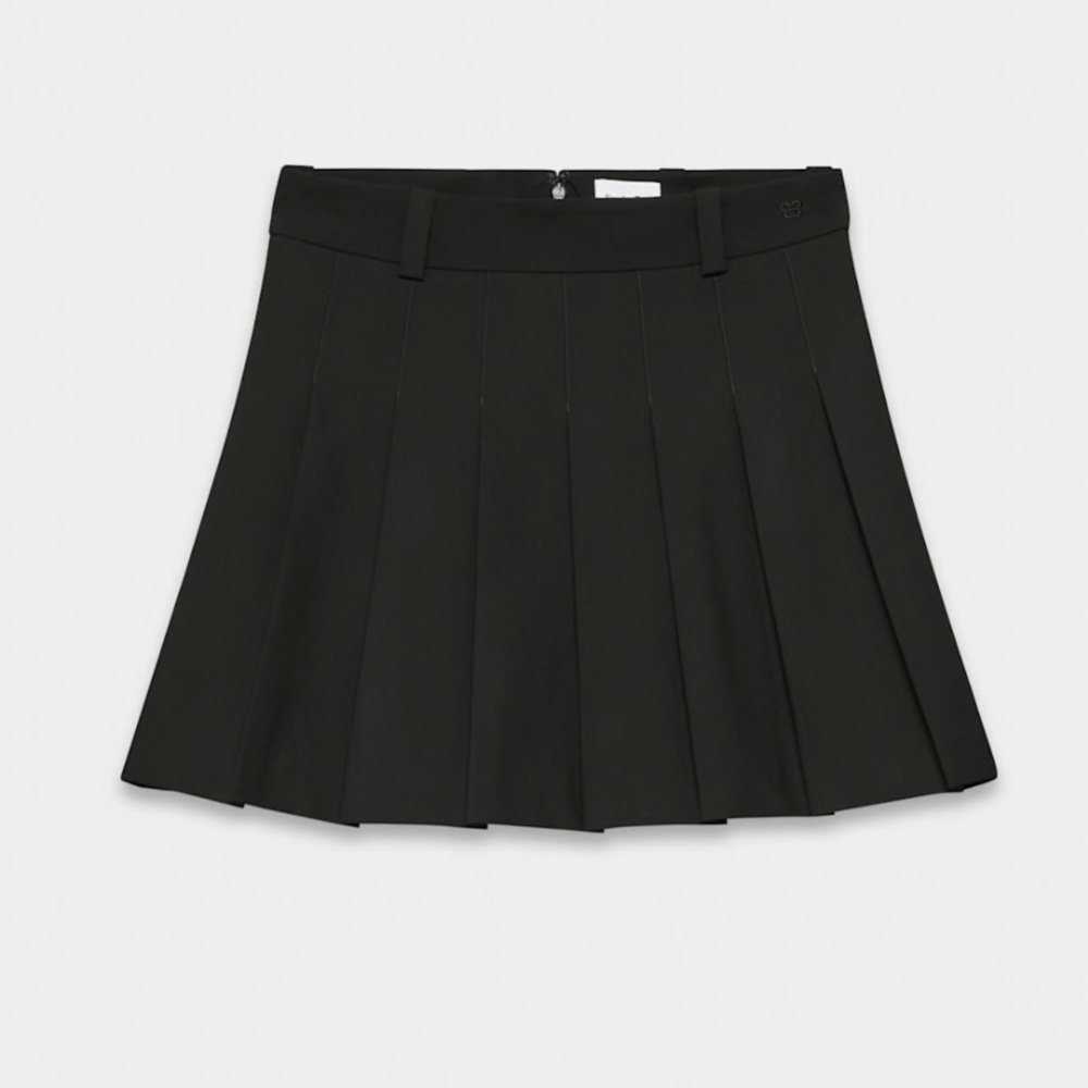 Sunday Best Black Mini Skirt